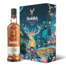 Glenfiddich 18 Year Old Single Malt Scotch Whisky, 2022 Chinese New Year Limited Edition Gift Bottle & Glass Set, 70cl
