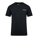 Men's  Mont Blanc Mountain T Shirt Black - XS