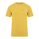 Men's  Organic Classic Logo T Shirt Yellow - XS
