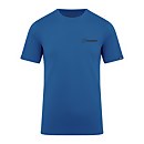 Men's  Organic Colour Logo T Shirt Blue - S
