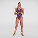 Maillot de bain Femme Allover Recordbreaker rouge/violet - 30 Maillot de bain Femme Allover Recordbreaker rouge/violet - 30