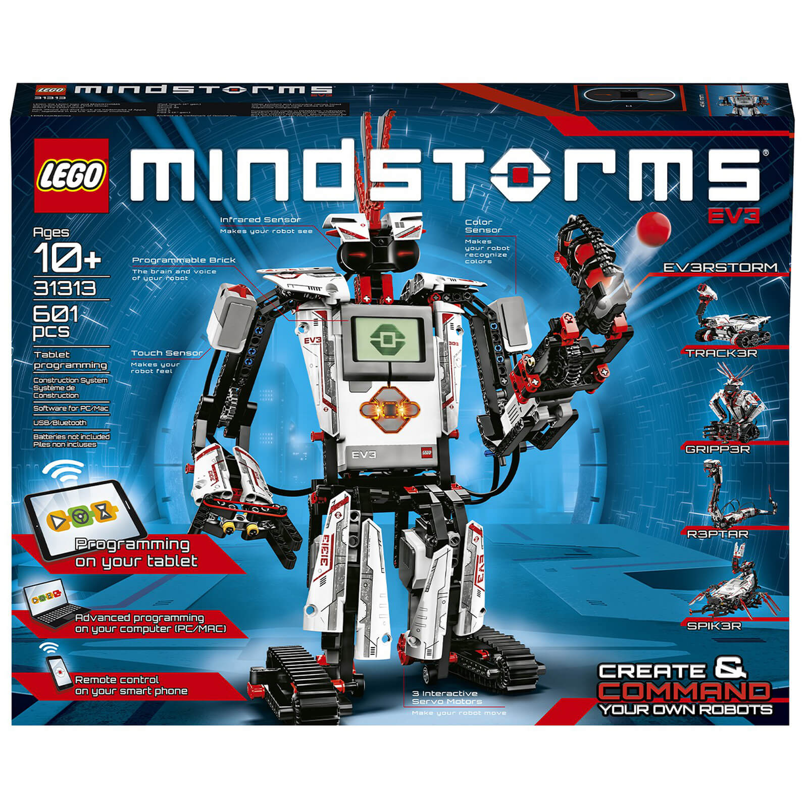 lego blue robot
