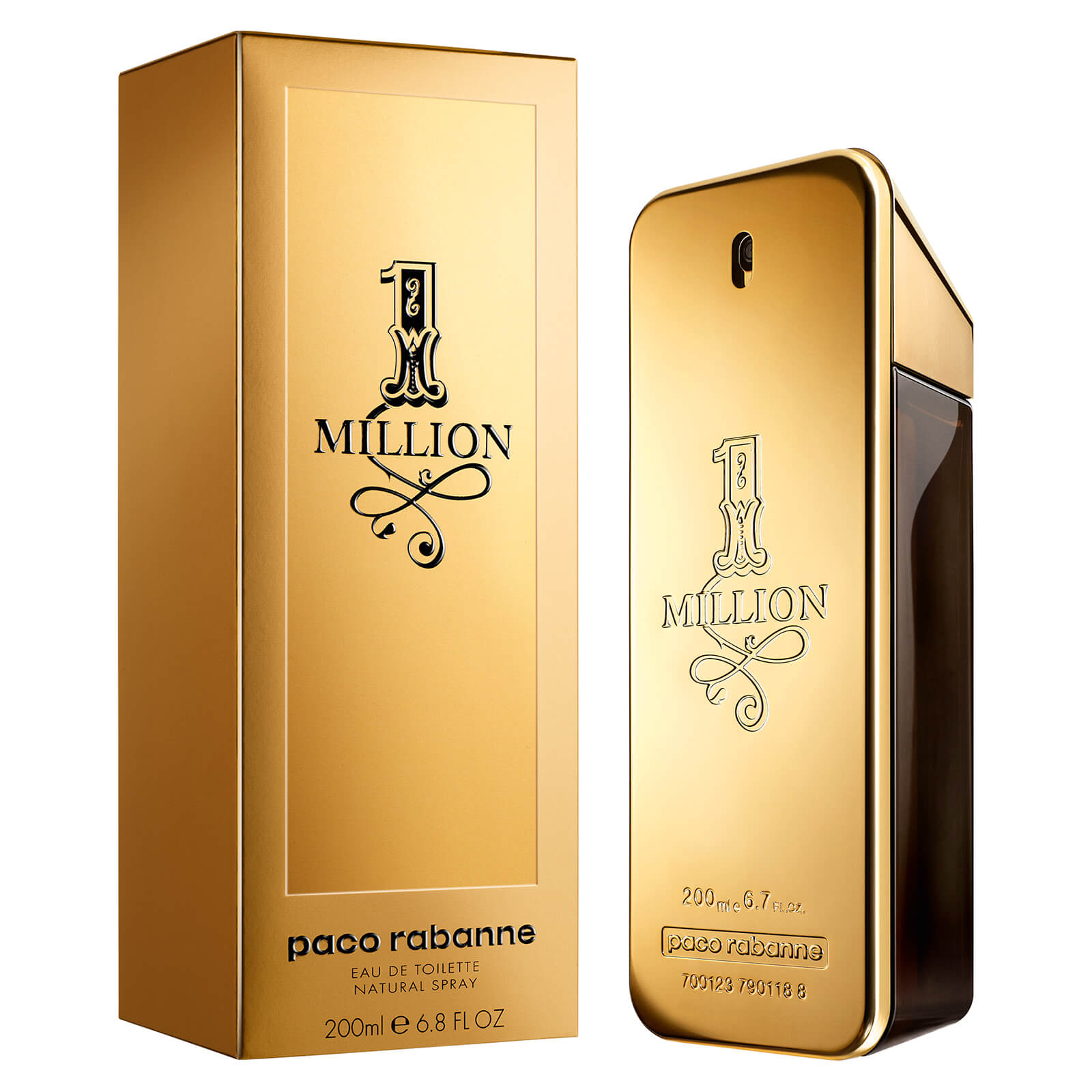 Paco Rabanne 1million For Him Eau De Toilette 200ml Beautyexpert