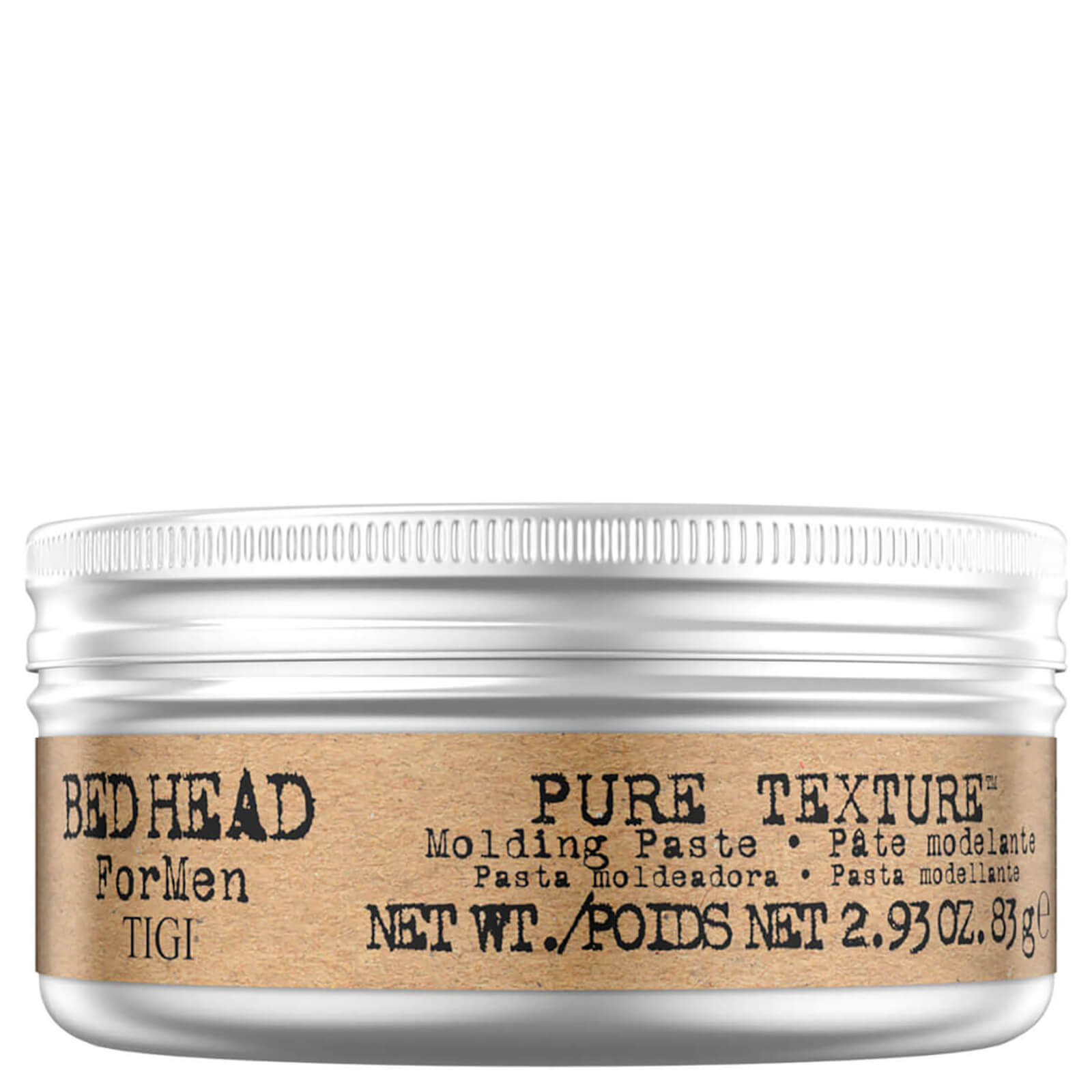Tigi Bed Head For Men Pure Texture Molding Paste 83g Lookfantastic