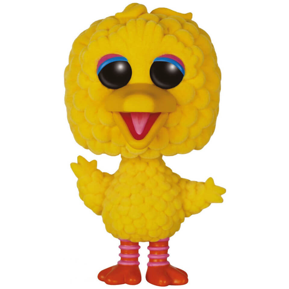 e-FunKo SPEDIZIONE GRATUITA! Sesame Street-Big Bird 6 pollici Floccati POP!
