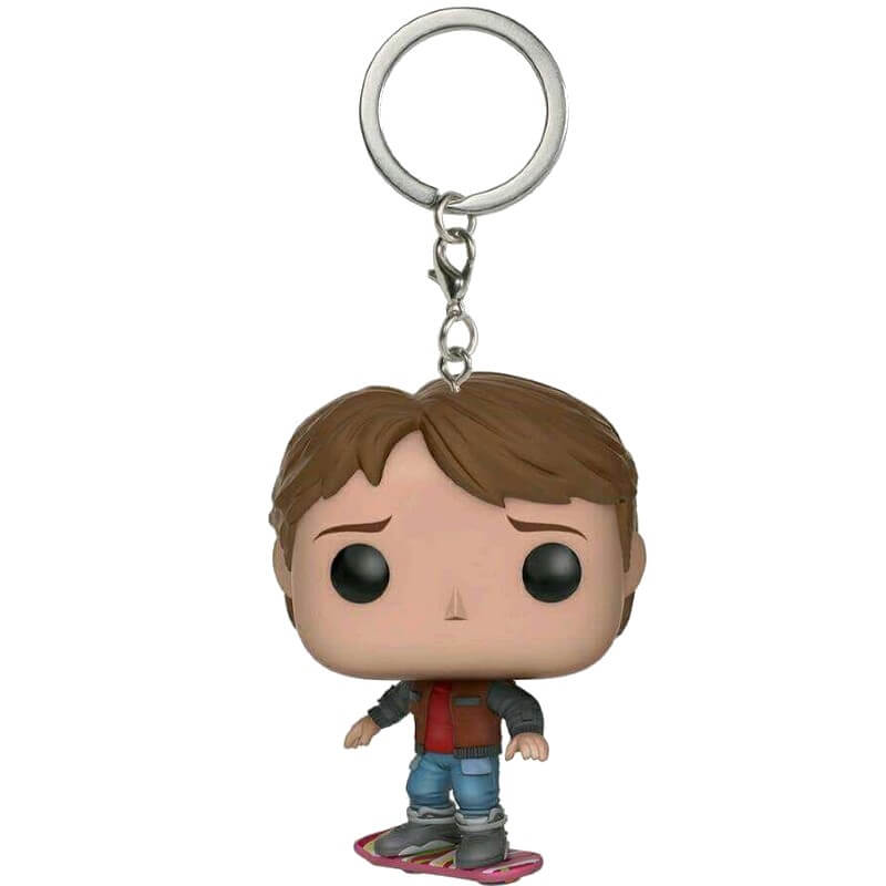 funko pop marty mcfly keychain