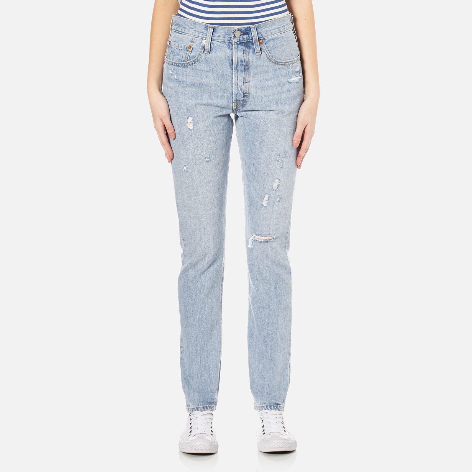 levi's 501 skinny clear minds