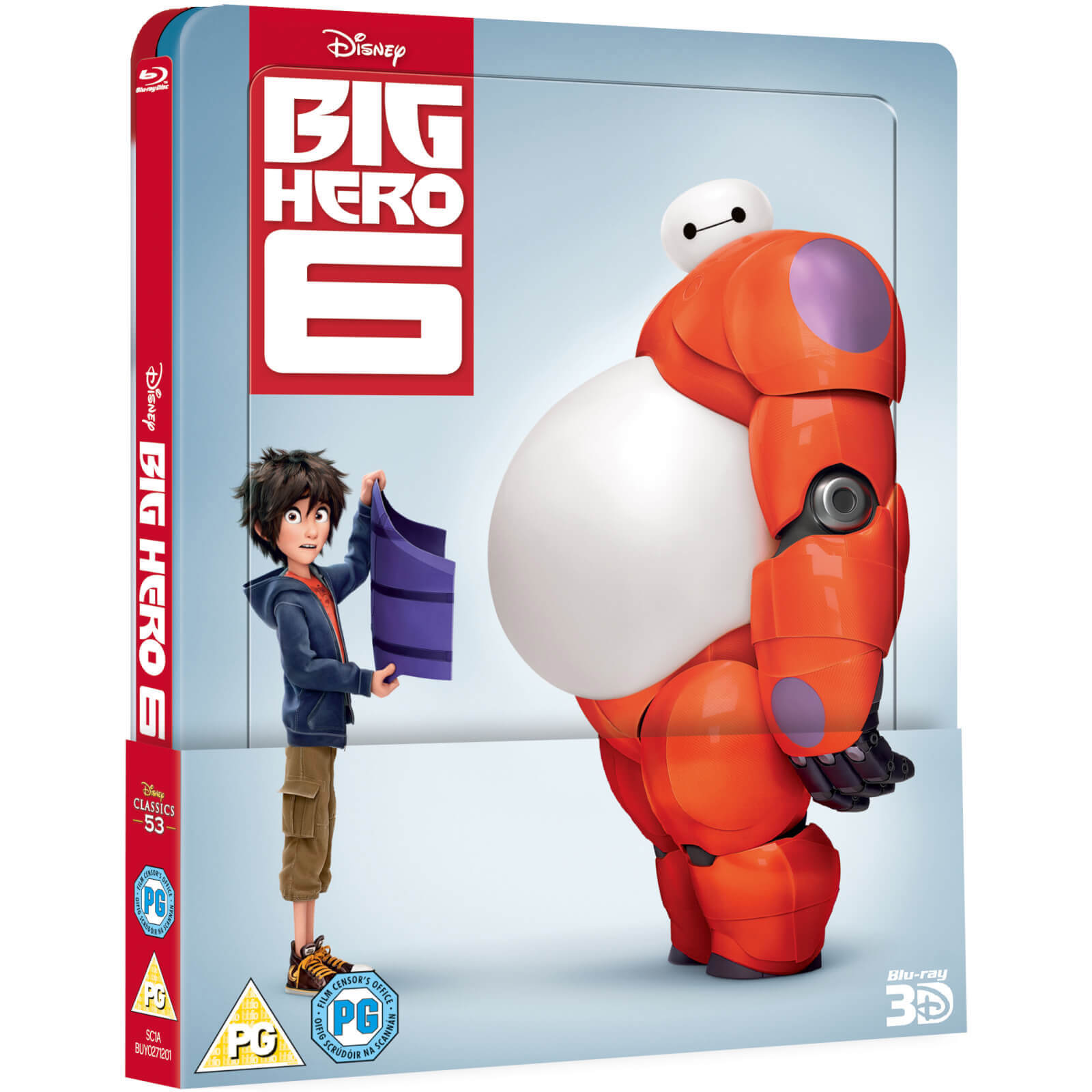 Big Hero 6 3d Includes 2d Version Zavvi Uk Exclusive Lenticular