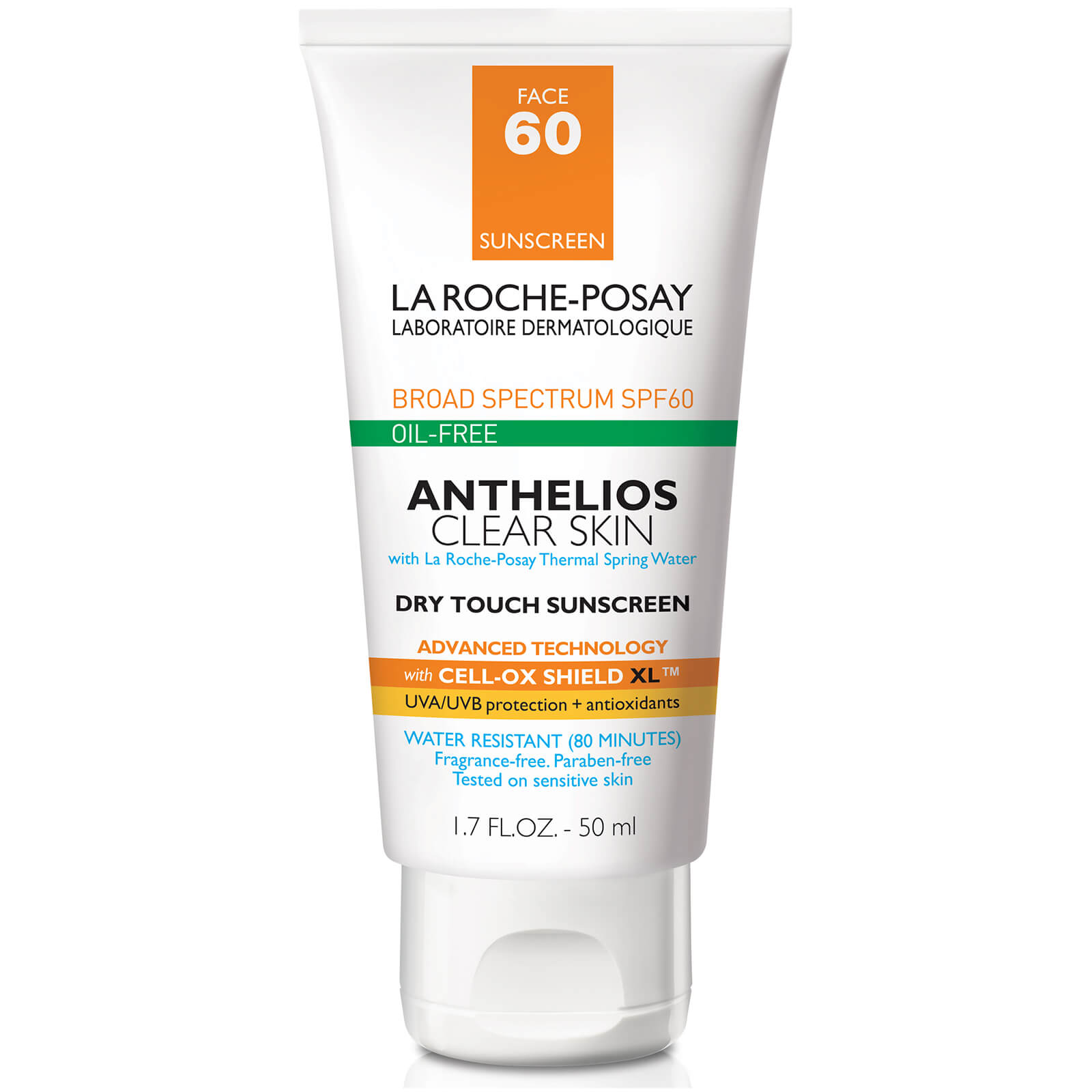 La Roche Posay Anthelios Clear Skin Dry Touch Sunscreen Spf 60 Skinstore
