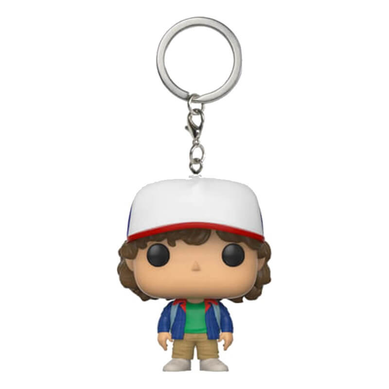 stranger things pop vinyl keyring