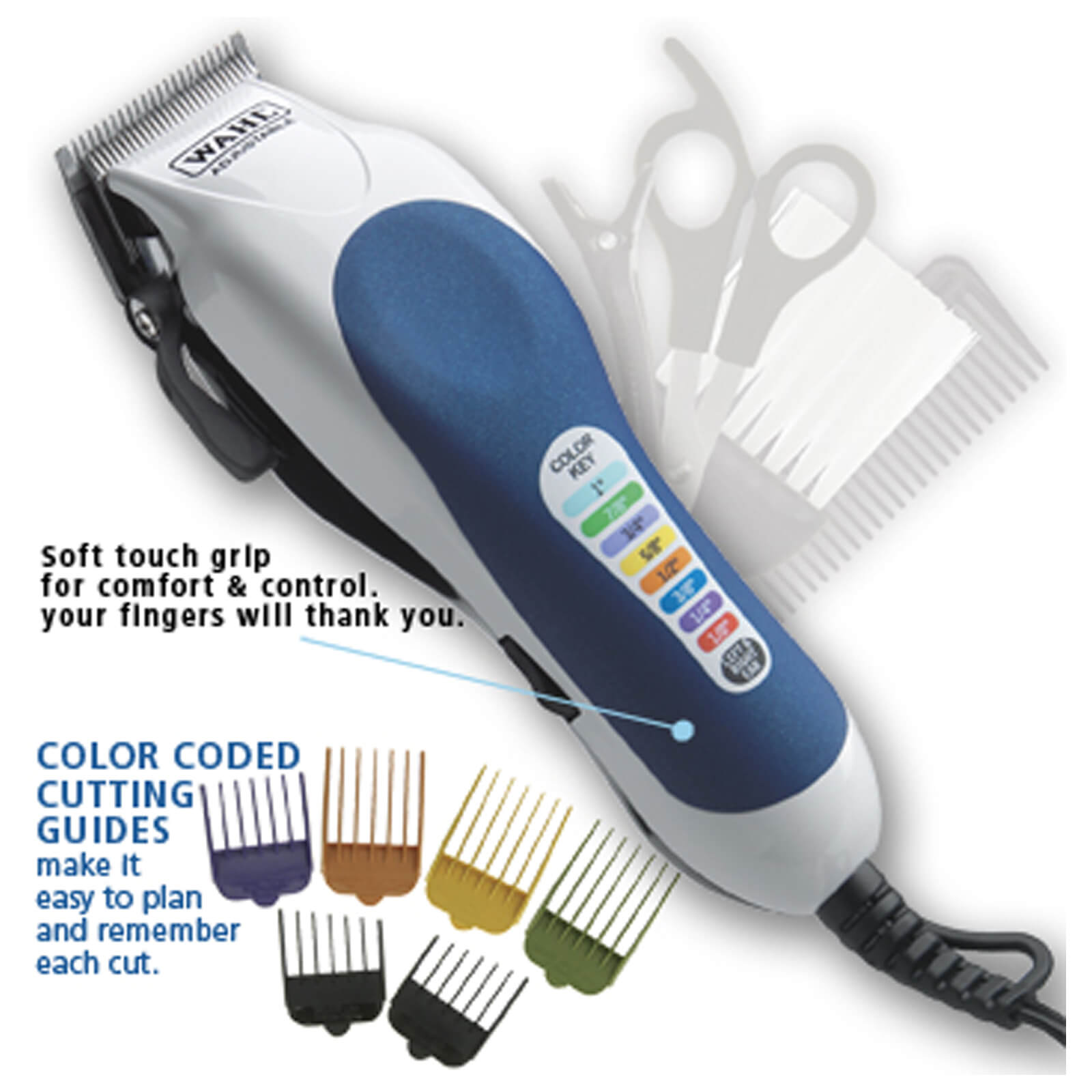 wahl colour pro cordless clipper kit nz