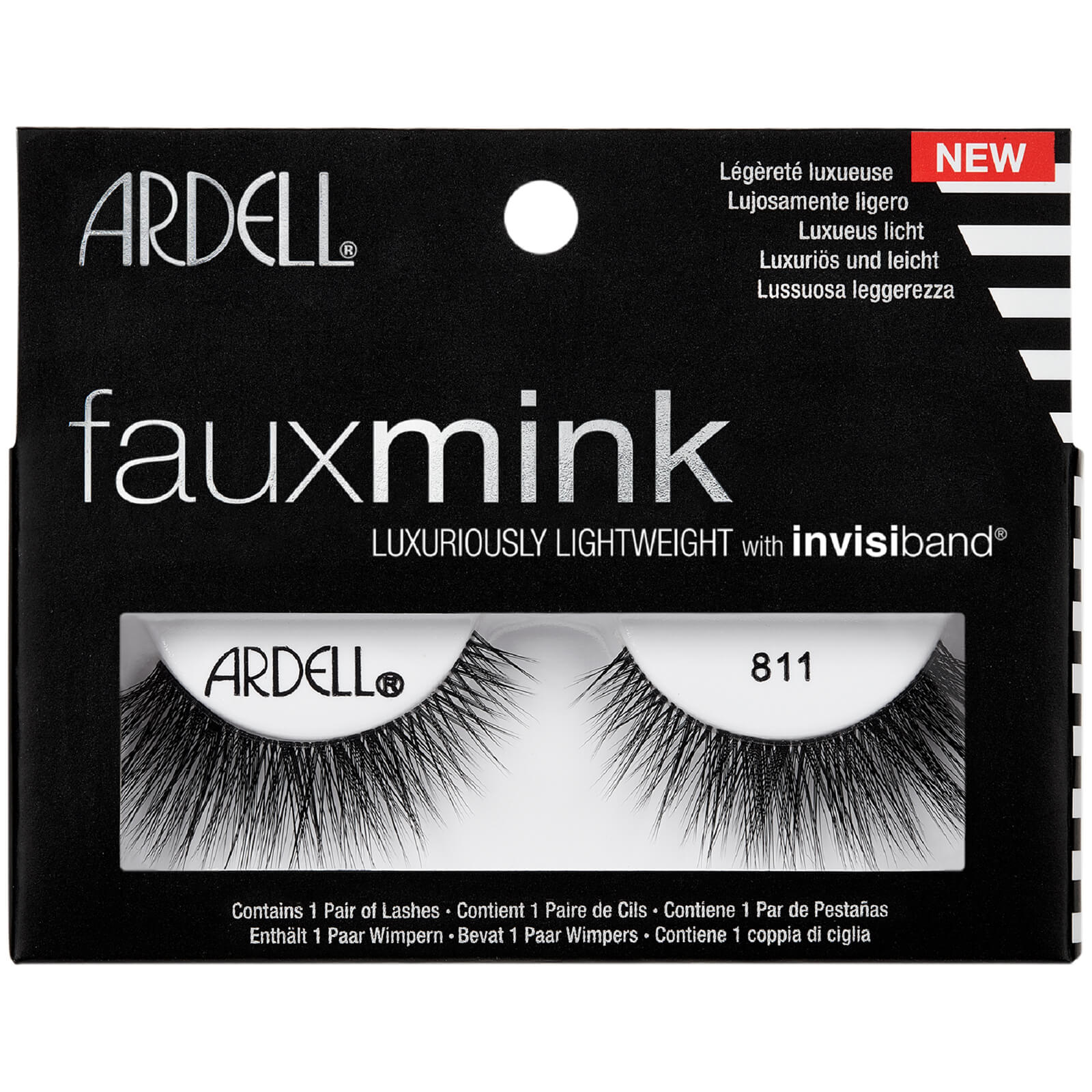 Ardell Faux Mink 811 Lashes Black Free Us Shipping Lookfantastic