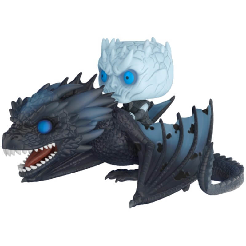 night king and icy viserion glow in the dark