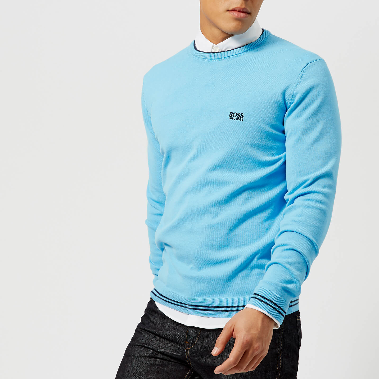 boss rime crew knit jumper