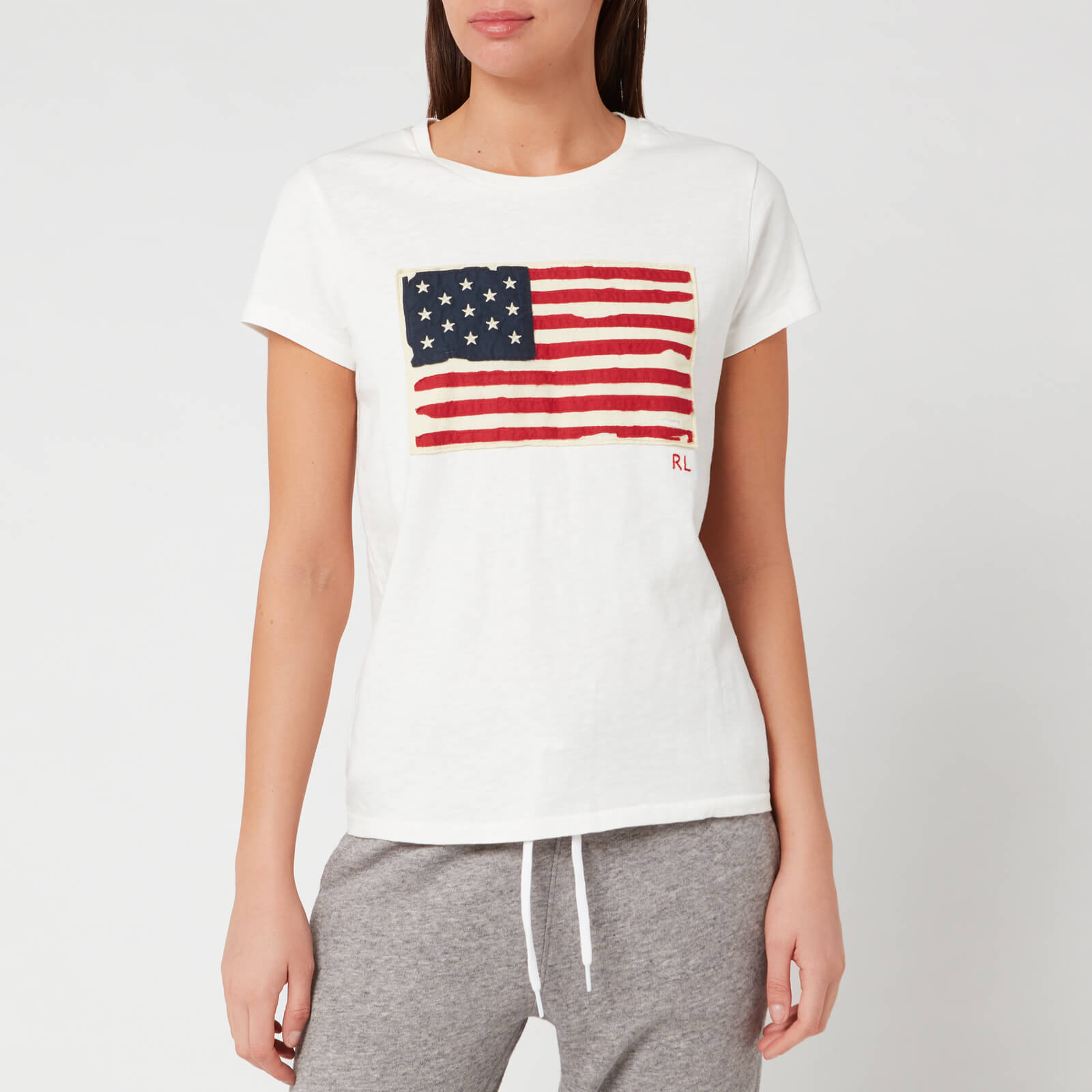 ralph lauren flag tee