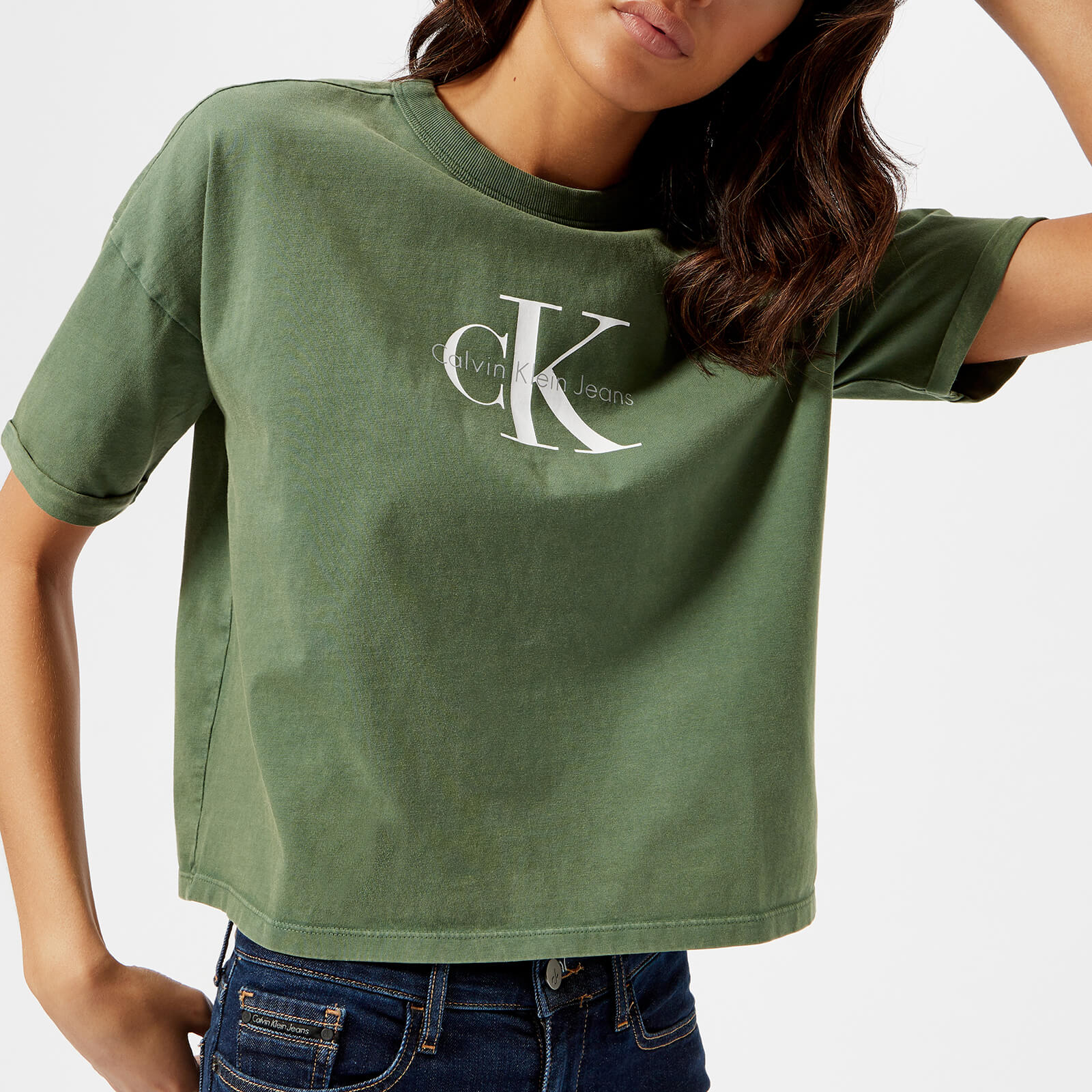 Womens green tee clearance