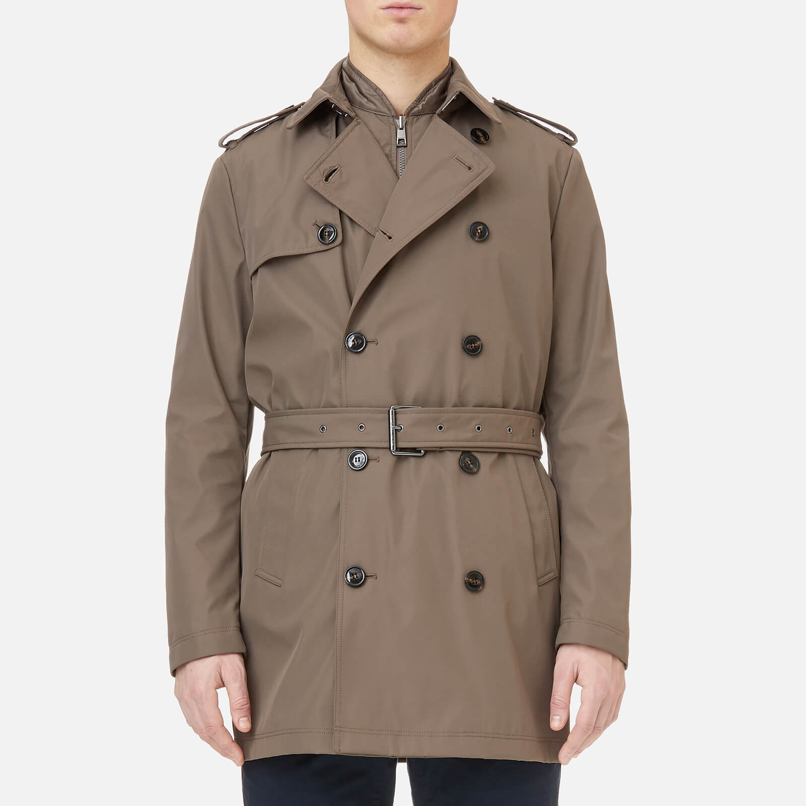 Michael kors mens trench coat clearance