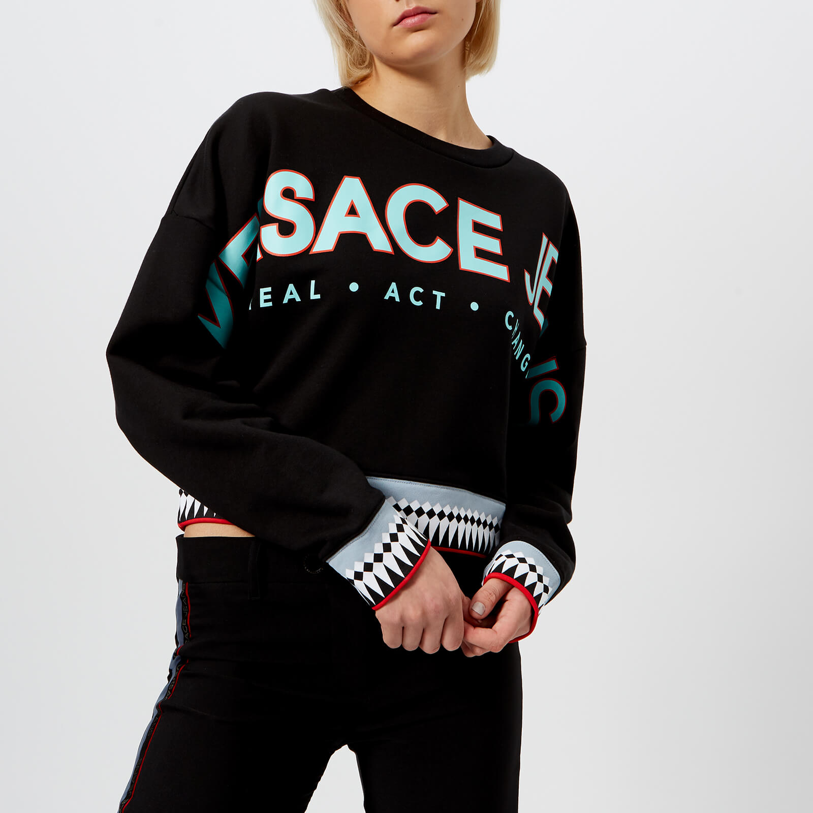versace sweatshirt womens