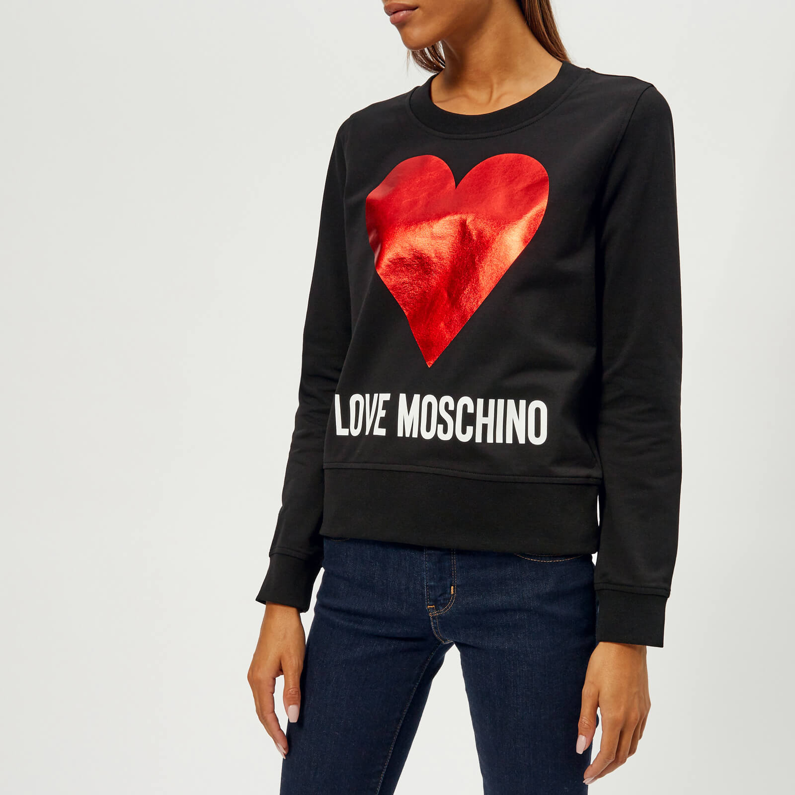 moschino sweatshirt womens