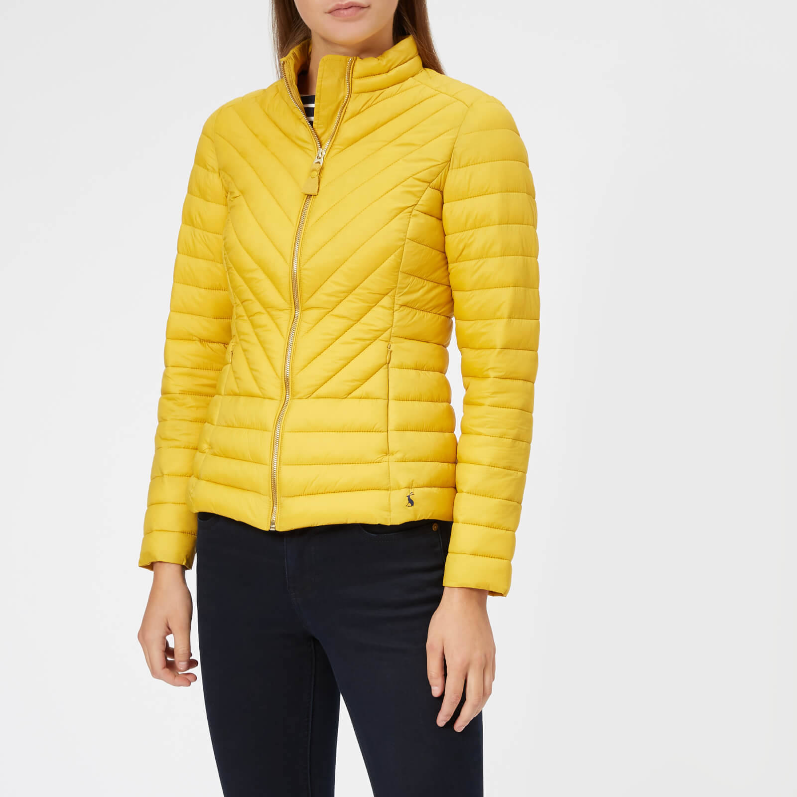 joules chevron quilted jacket