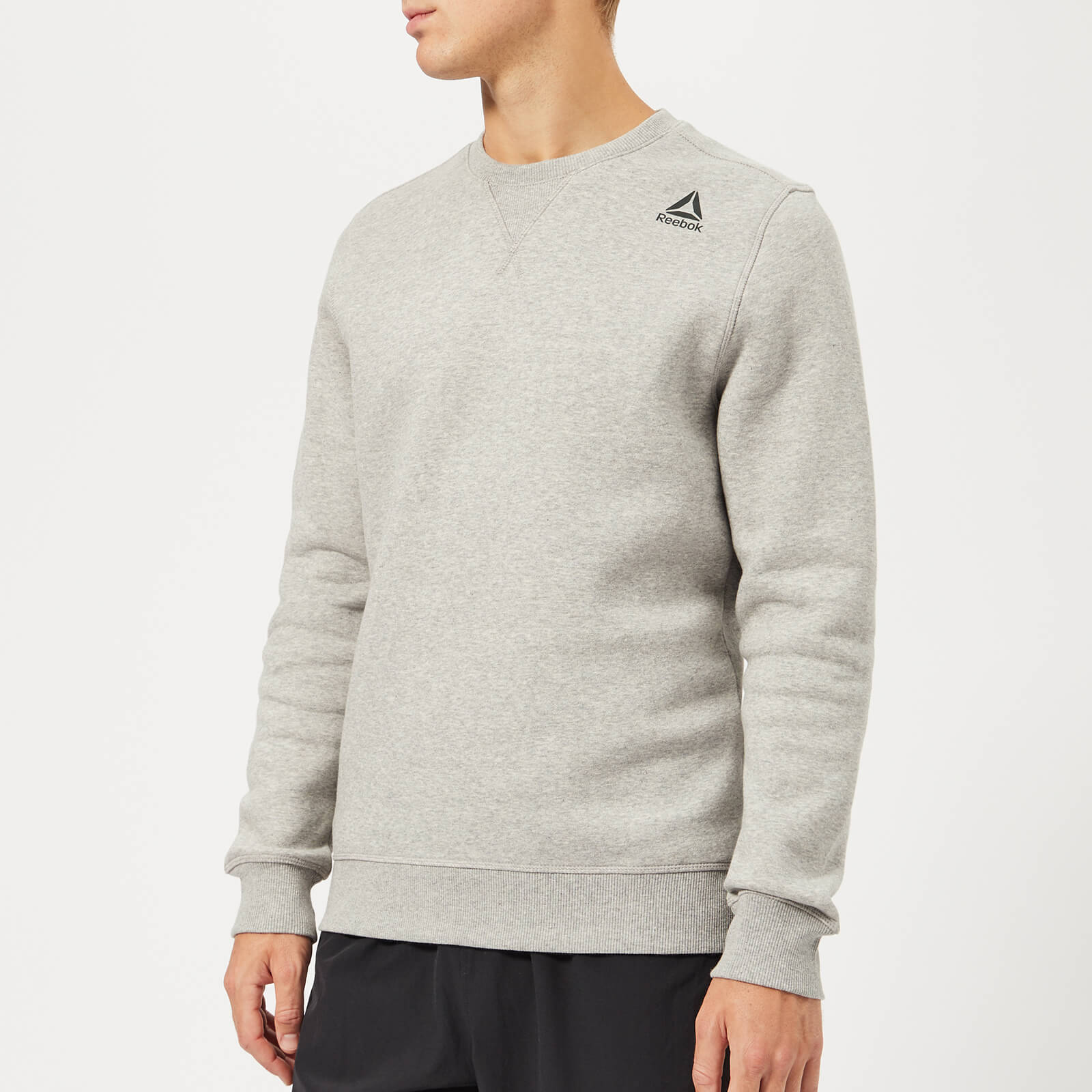 Reebok fleece sweatshirt clearance