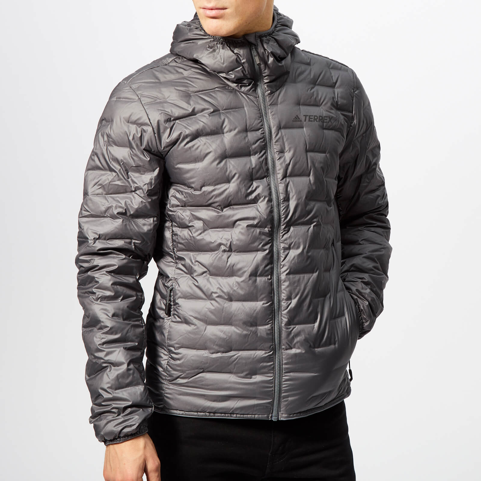 adidas packable down jacket