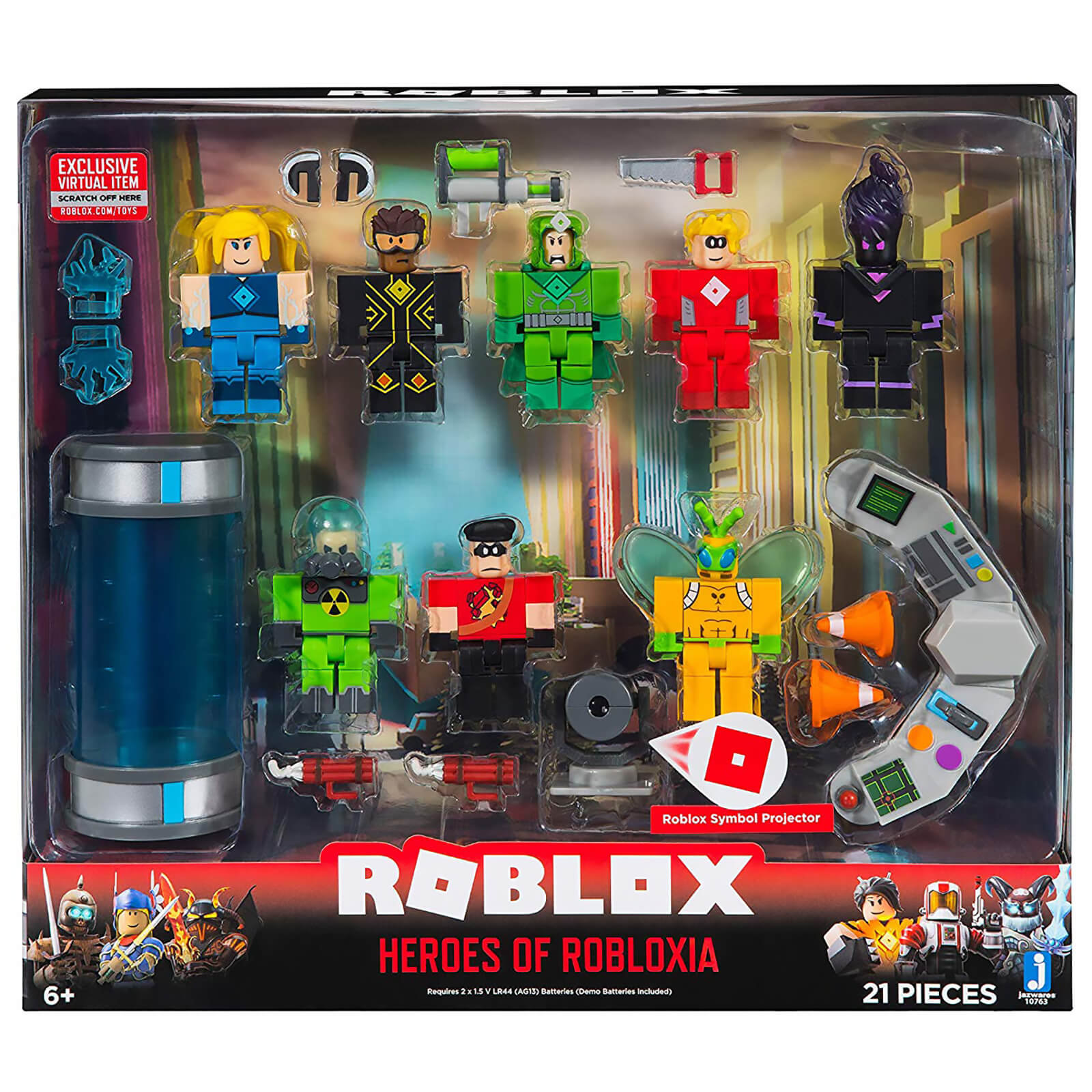 Roblox Environmental Set Heroes Of Robloxia Toys Zavvi Us