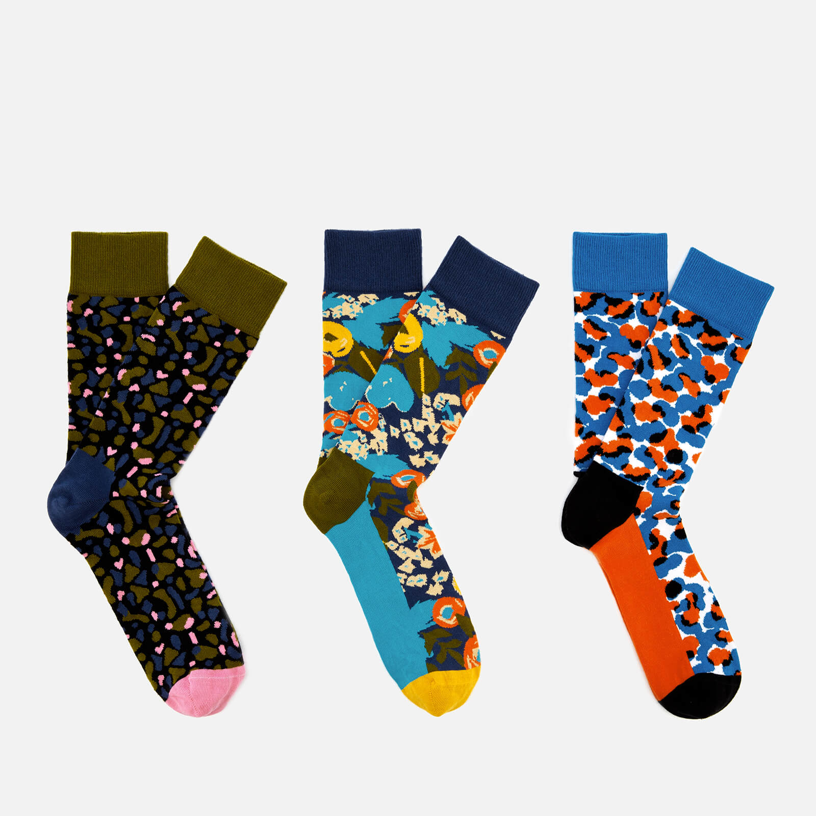 Happy Socks Men S Wiz Khalifa Sock Box Set Multi Uk 7 5 11 5 Thehut Com
