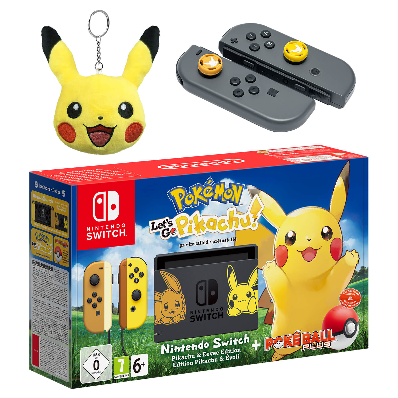 Nintendo Switch Pokemon Let S Go Pikachu Edition Pack Nintendo Official Uk Store