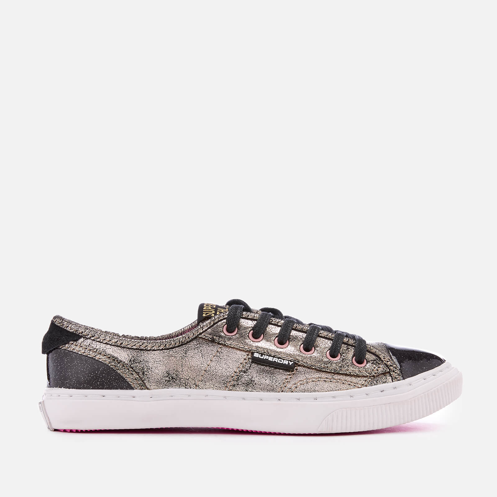 superdry gold trainers