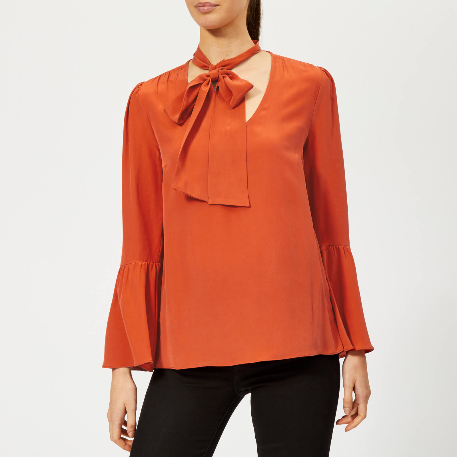 Michael kors bell sleeve top