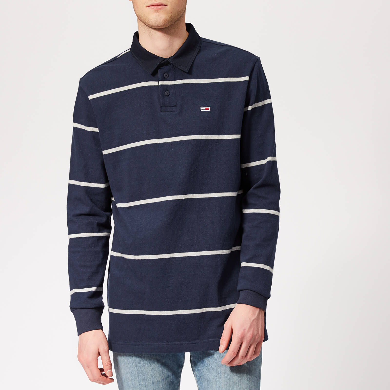 tommy jeans classic rugby shirt