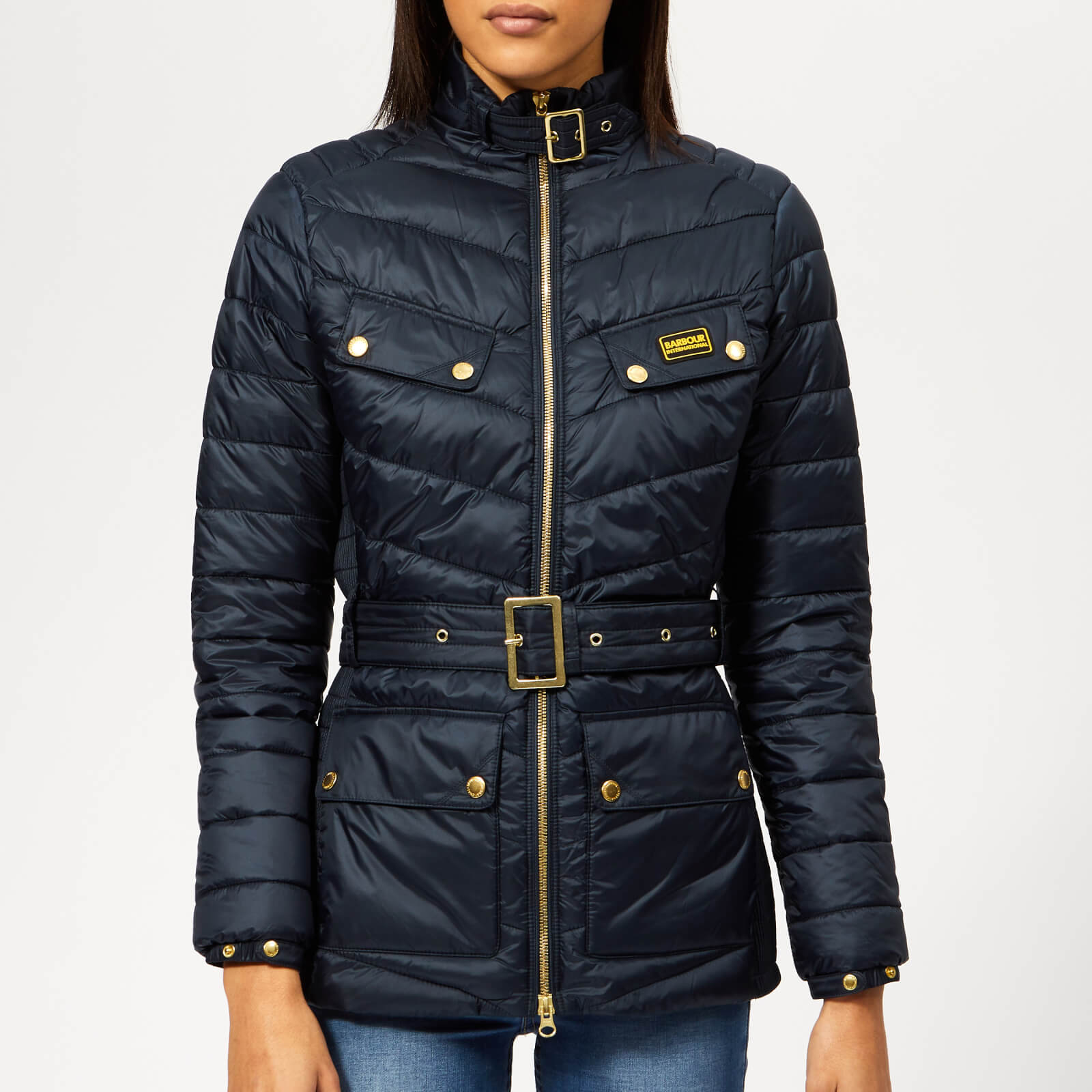 barbour international gleann quilted jacket