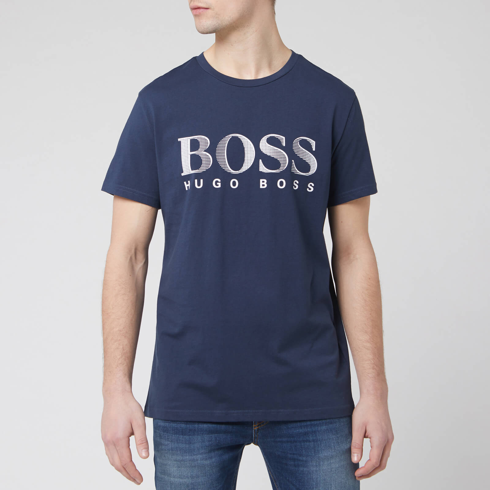 hugo boss navy t shirt