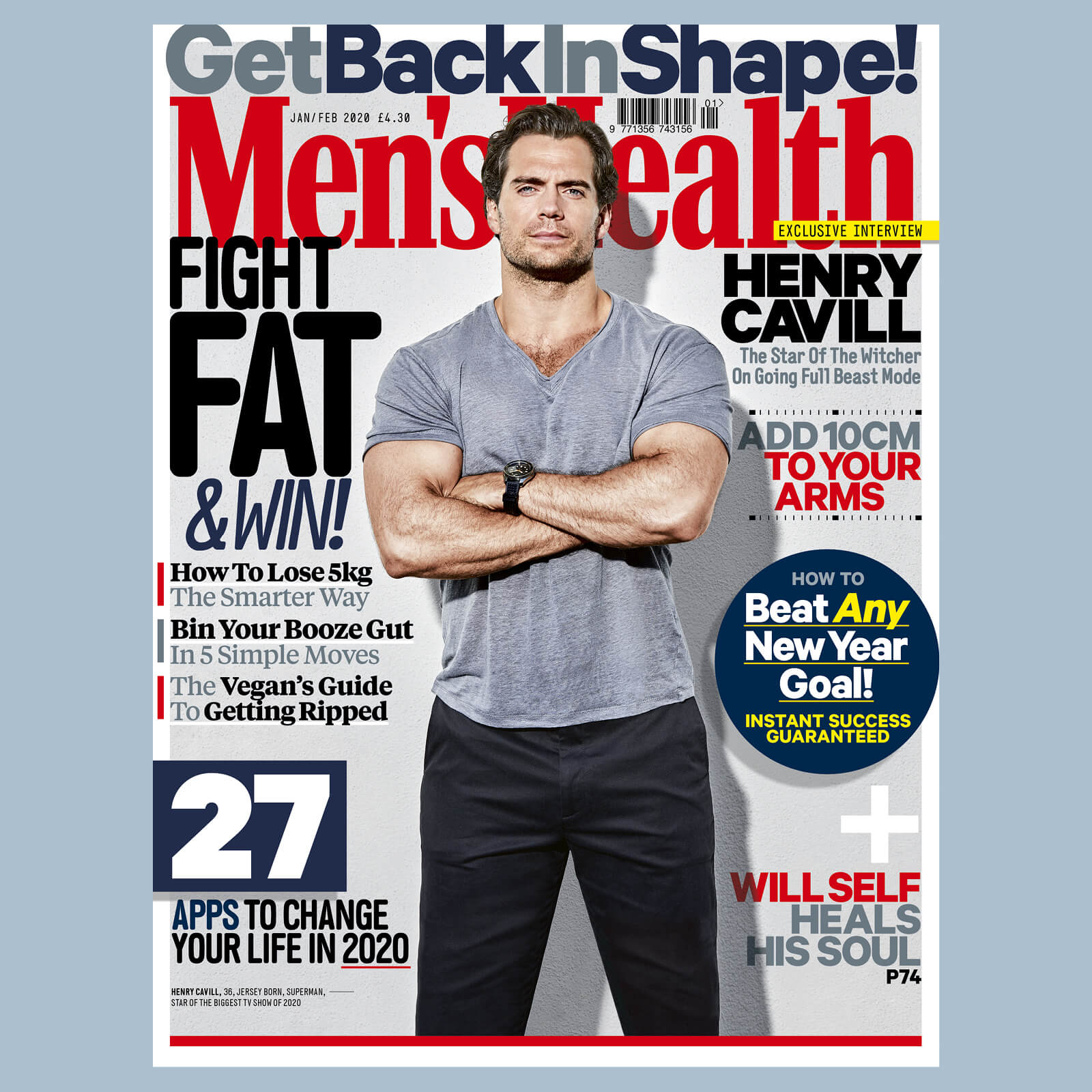 Men S Health Magazine Gift January 20 Edition Myprotein Buy a men's health subscription including delivery. myprotein singapore