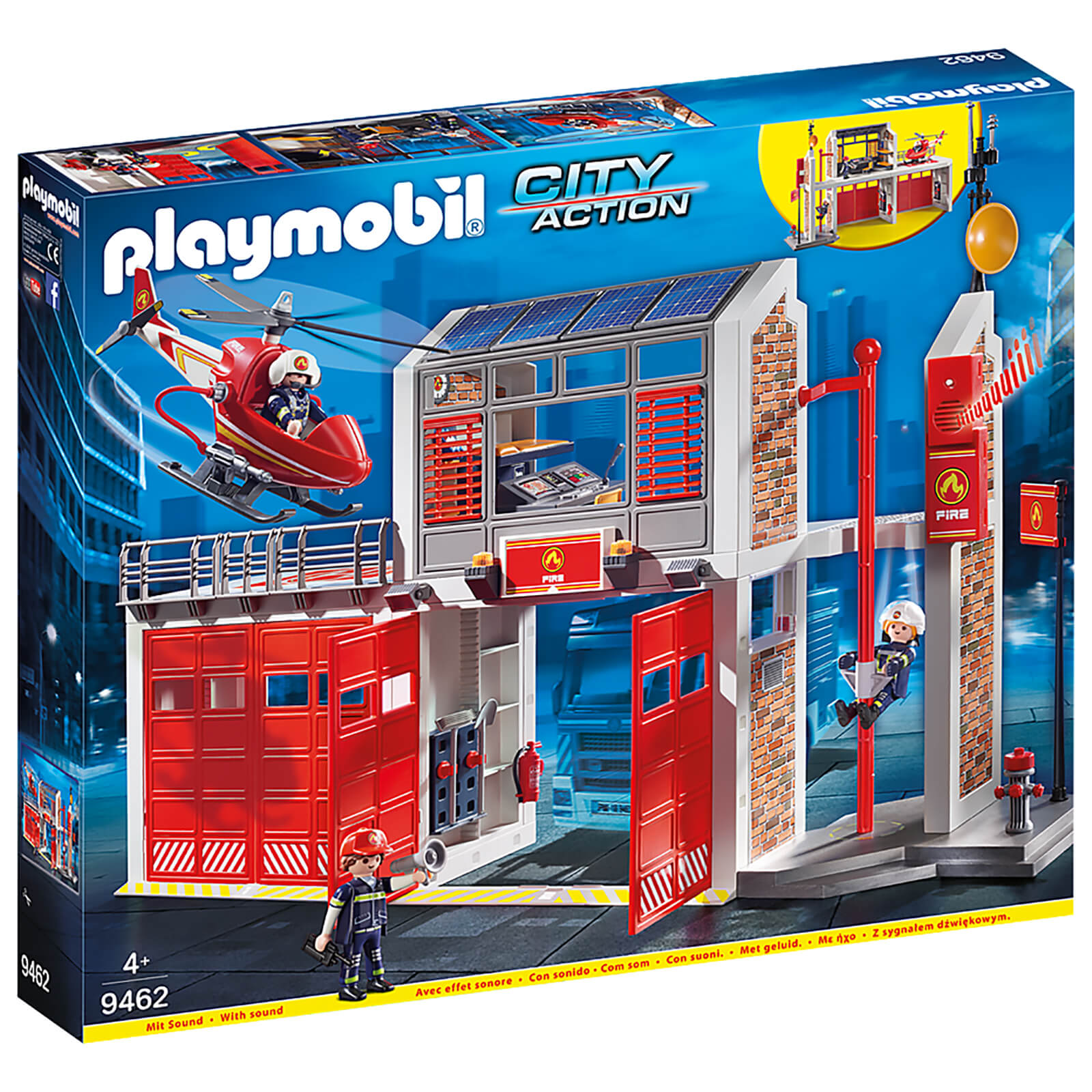 playmobil city action fire