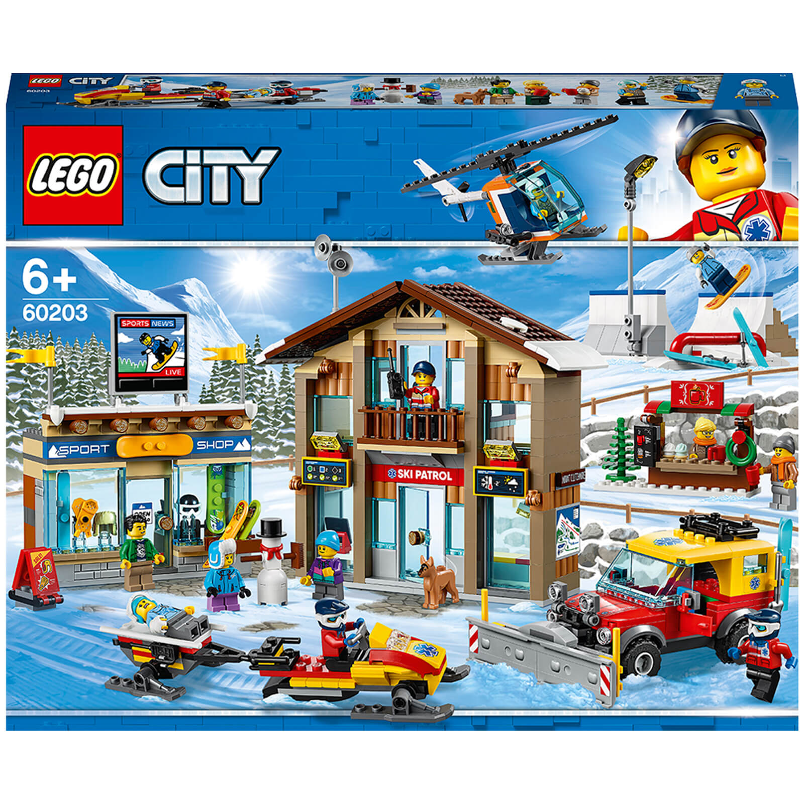lego city ski resort 60203
