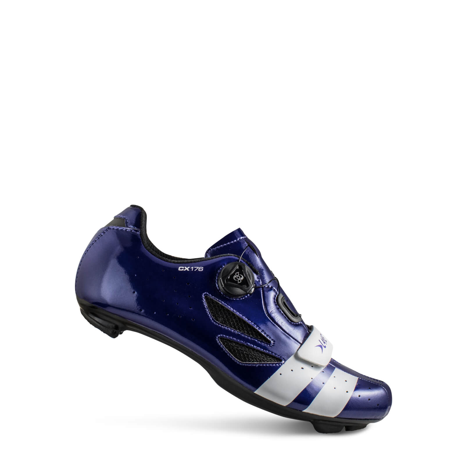 Lake CX176 Wide Fit Road Shoes - Navy 