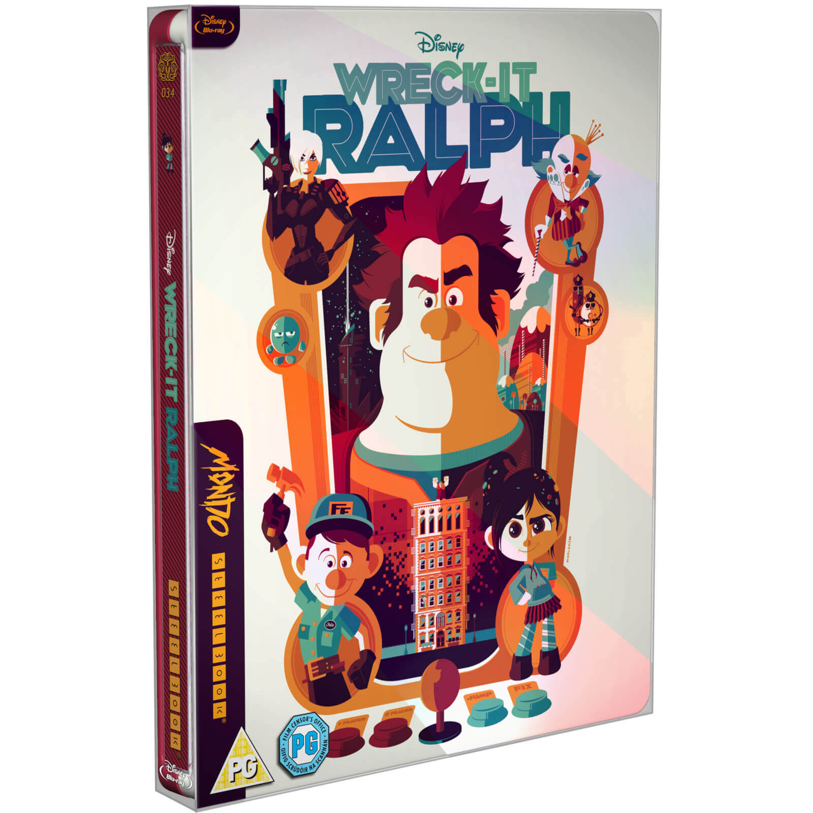 Wreck It Ralph Mondo 34 Zavvi Uk Exclusive Limited Edition