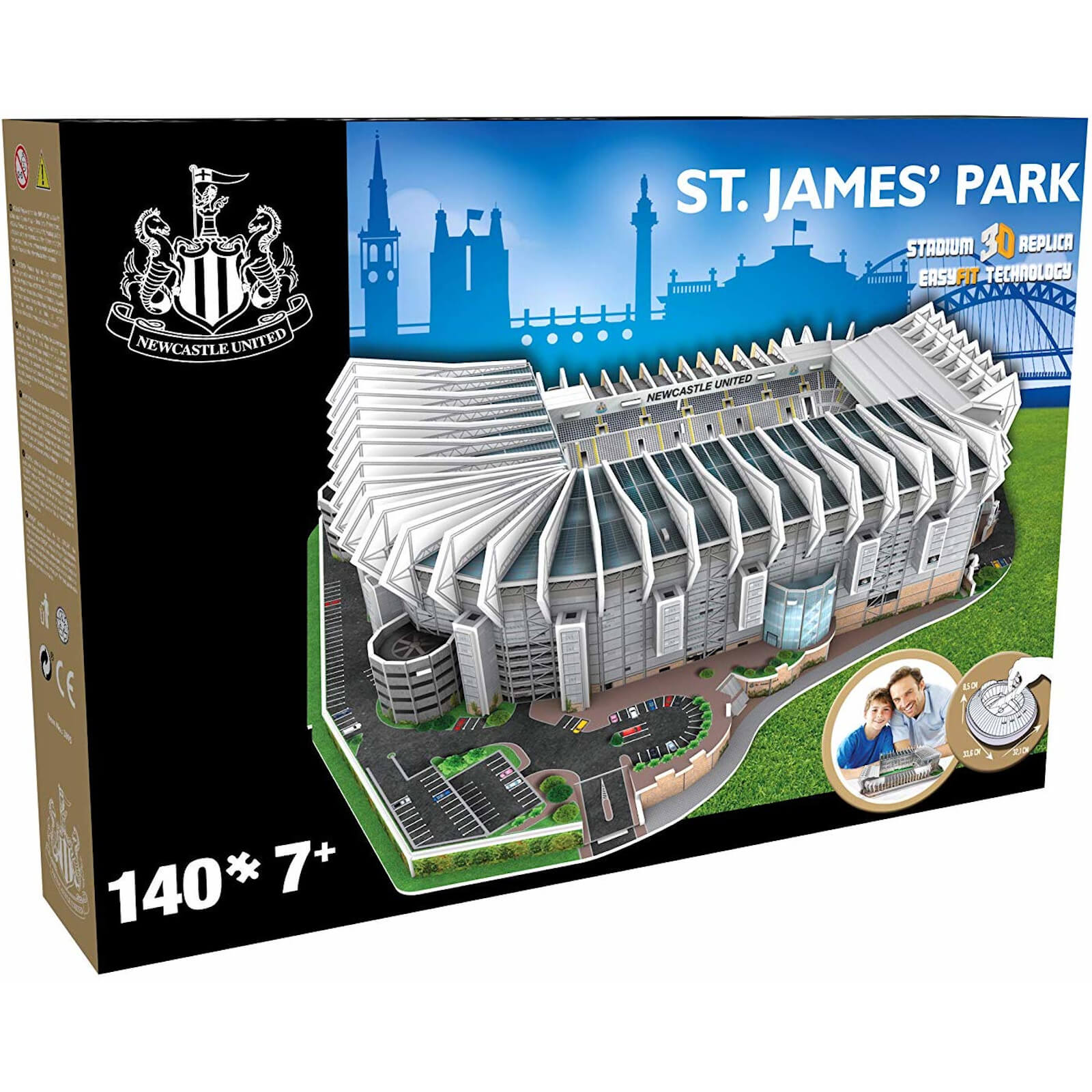 3d Puzzle Football Stadium St James Park Toys Zavvi Us