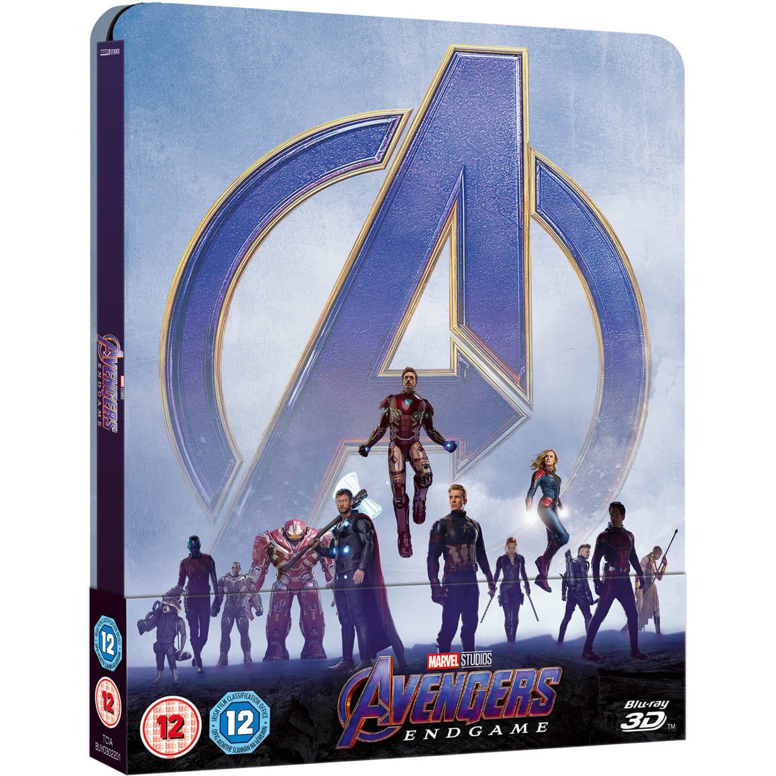 Avengers Endgame Zavvi Uk Exclusive 3d Steelbook Includes 2d Blu Ray Blu Ray Zavvi Us