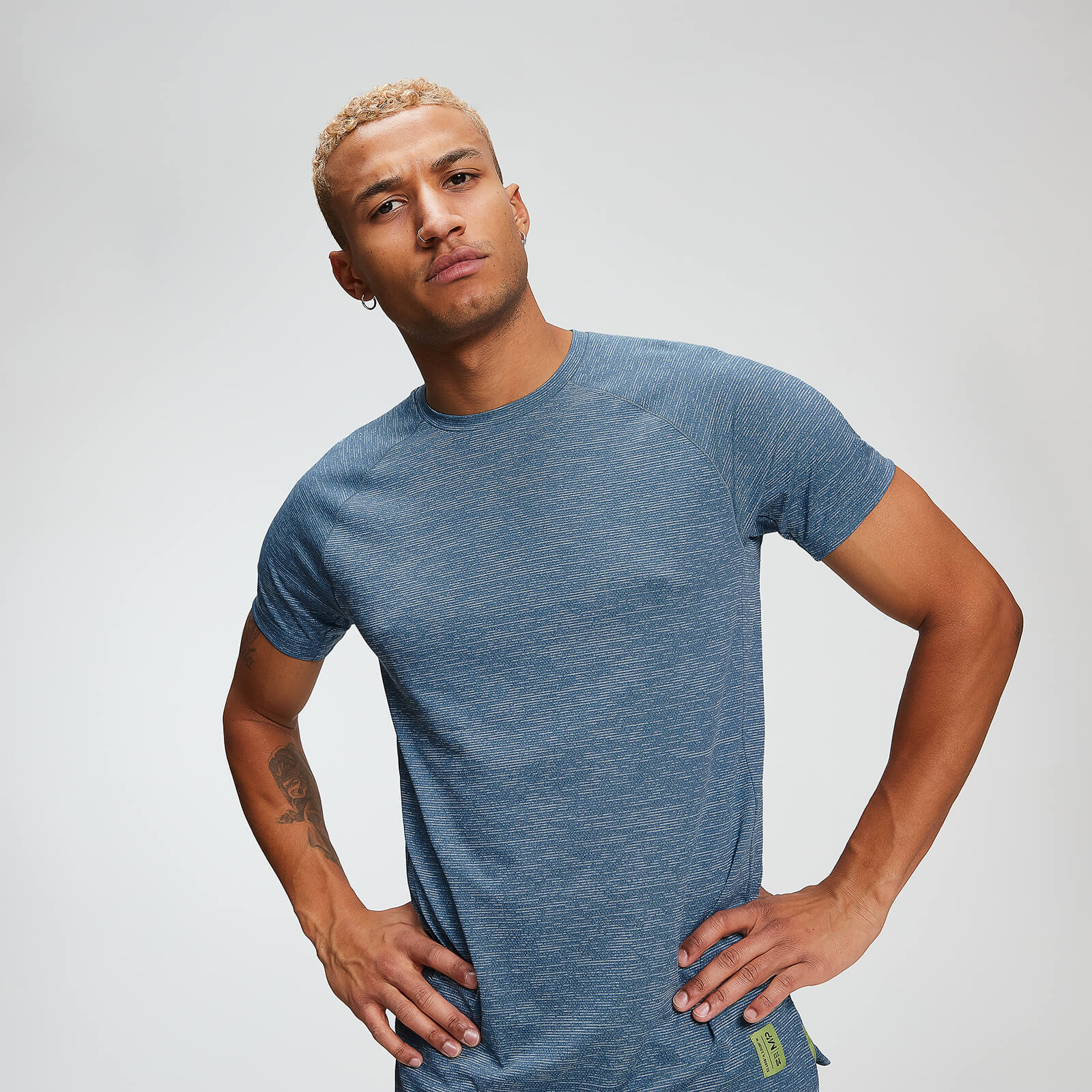 Blue marl t shirt clearance