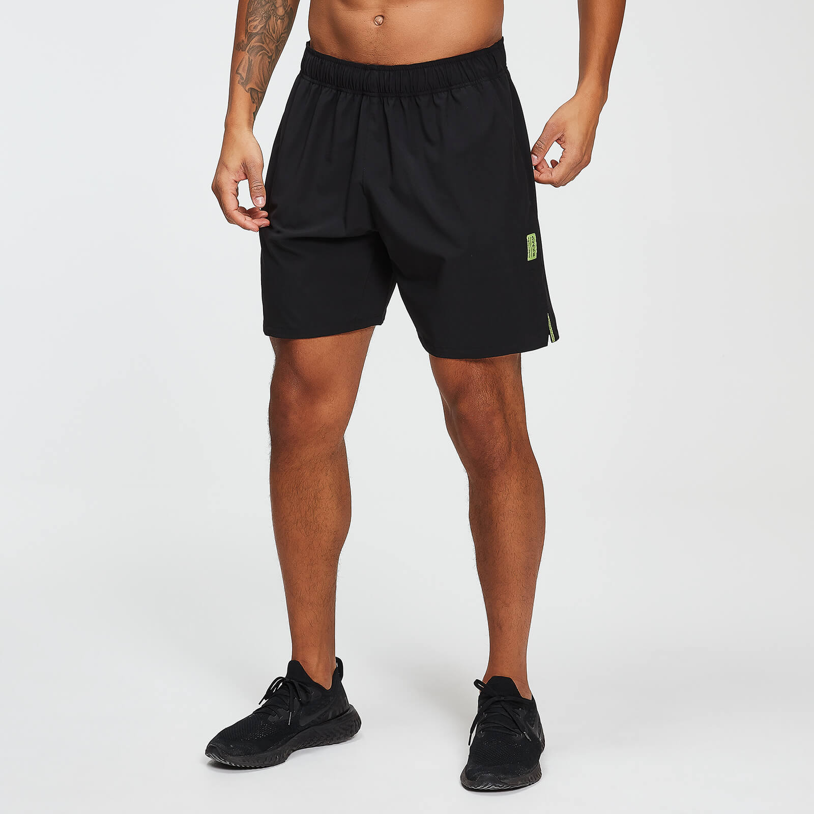 mens stretch workout shorts