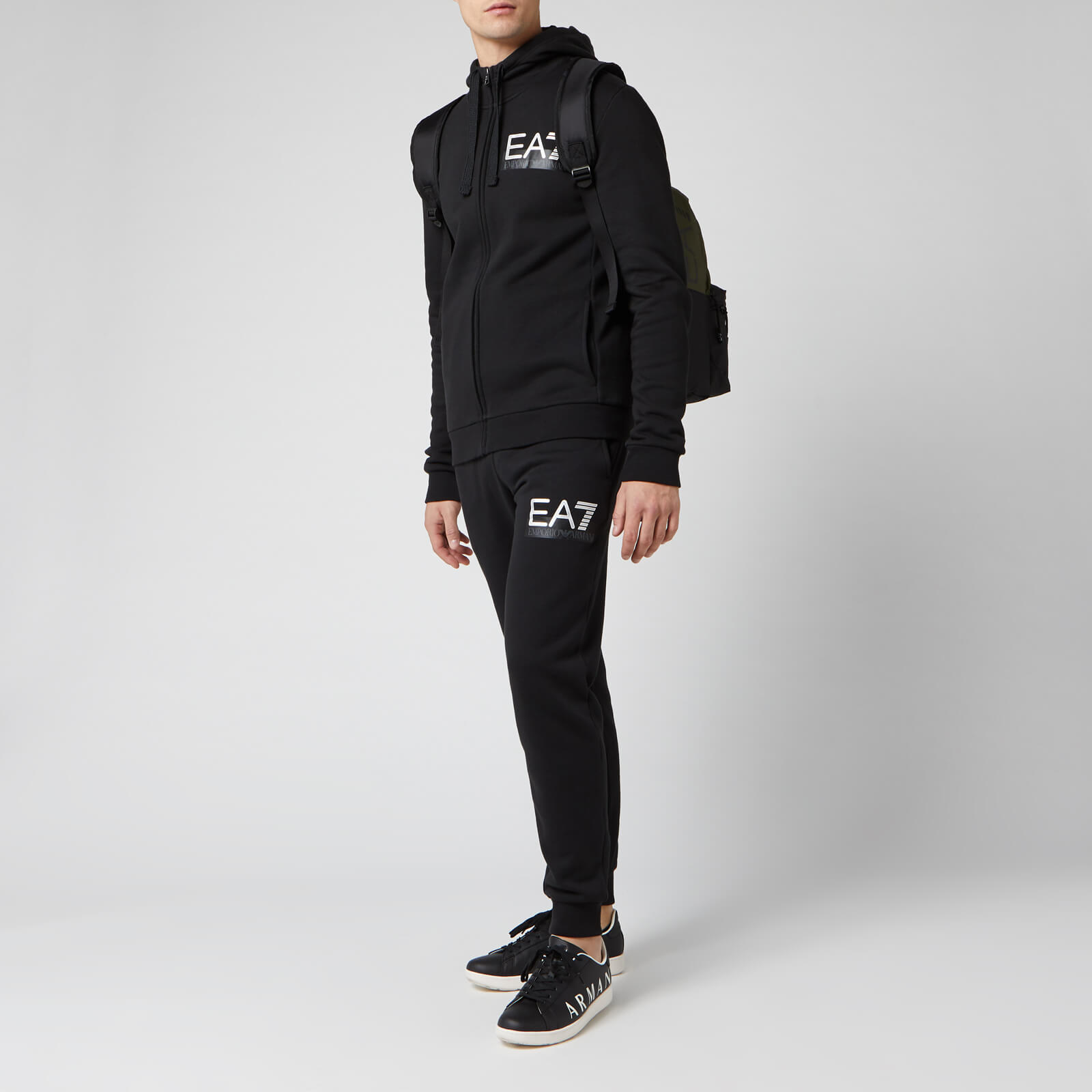 emporio armani ea7 raglan fleece suit
