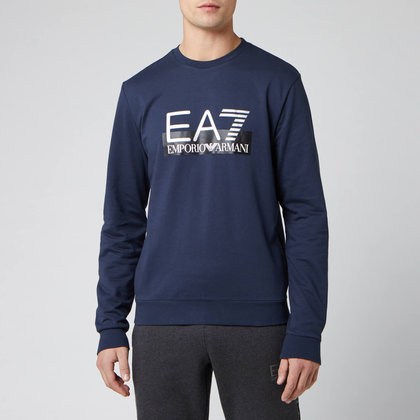 ea7 crew neck sweatshirt