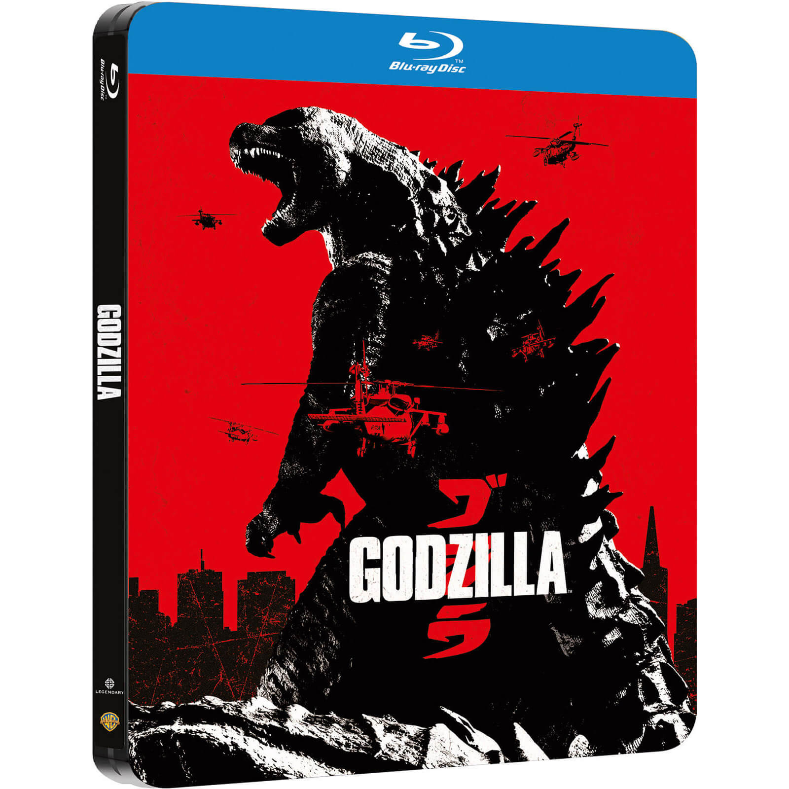 Godzilla Limited Edition Steelbook Blu Ray Zavvi Us