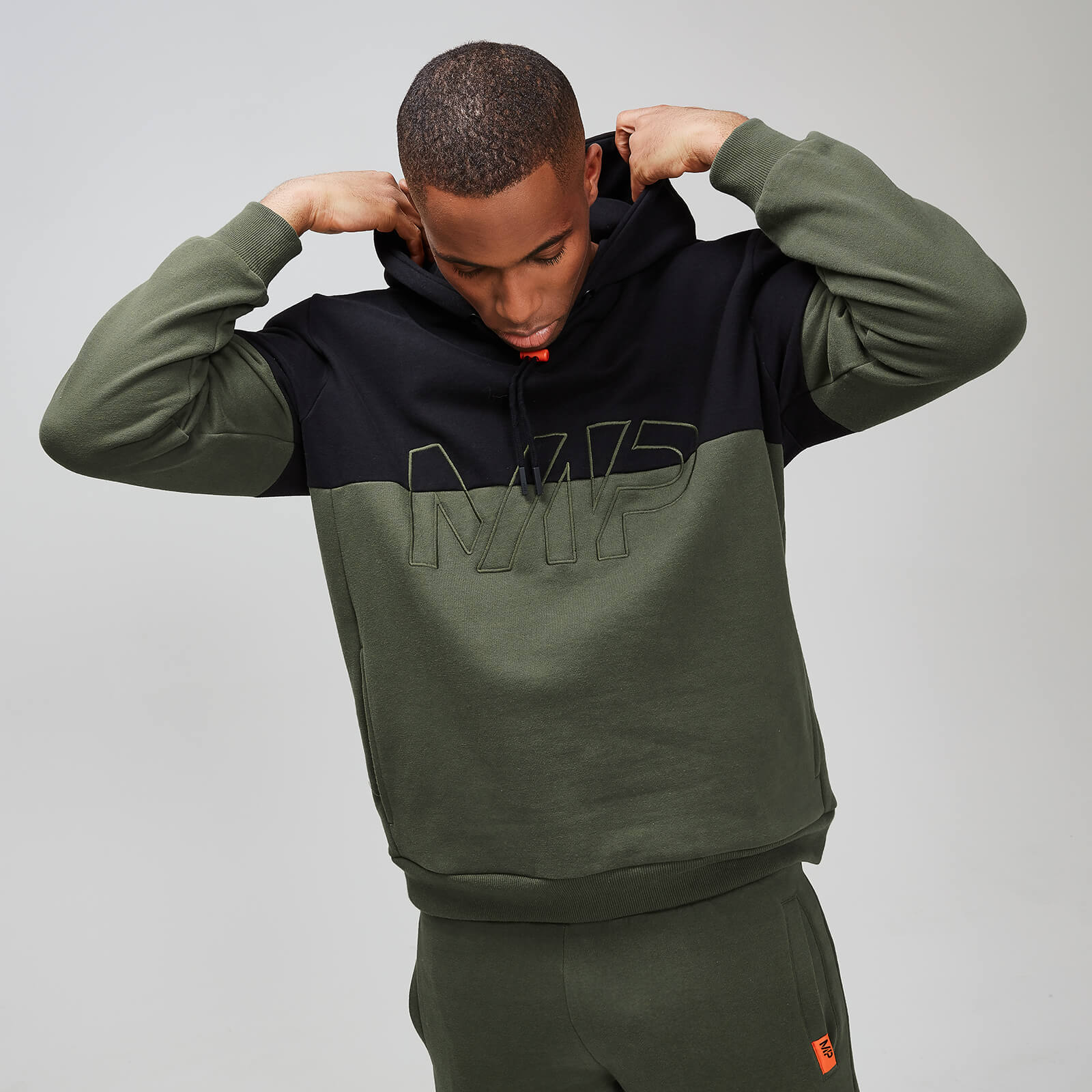 army green hoodie mens