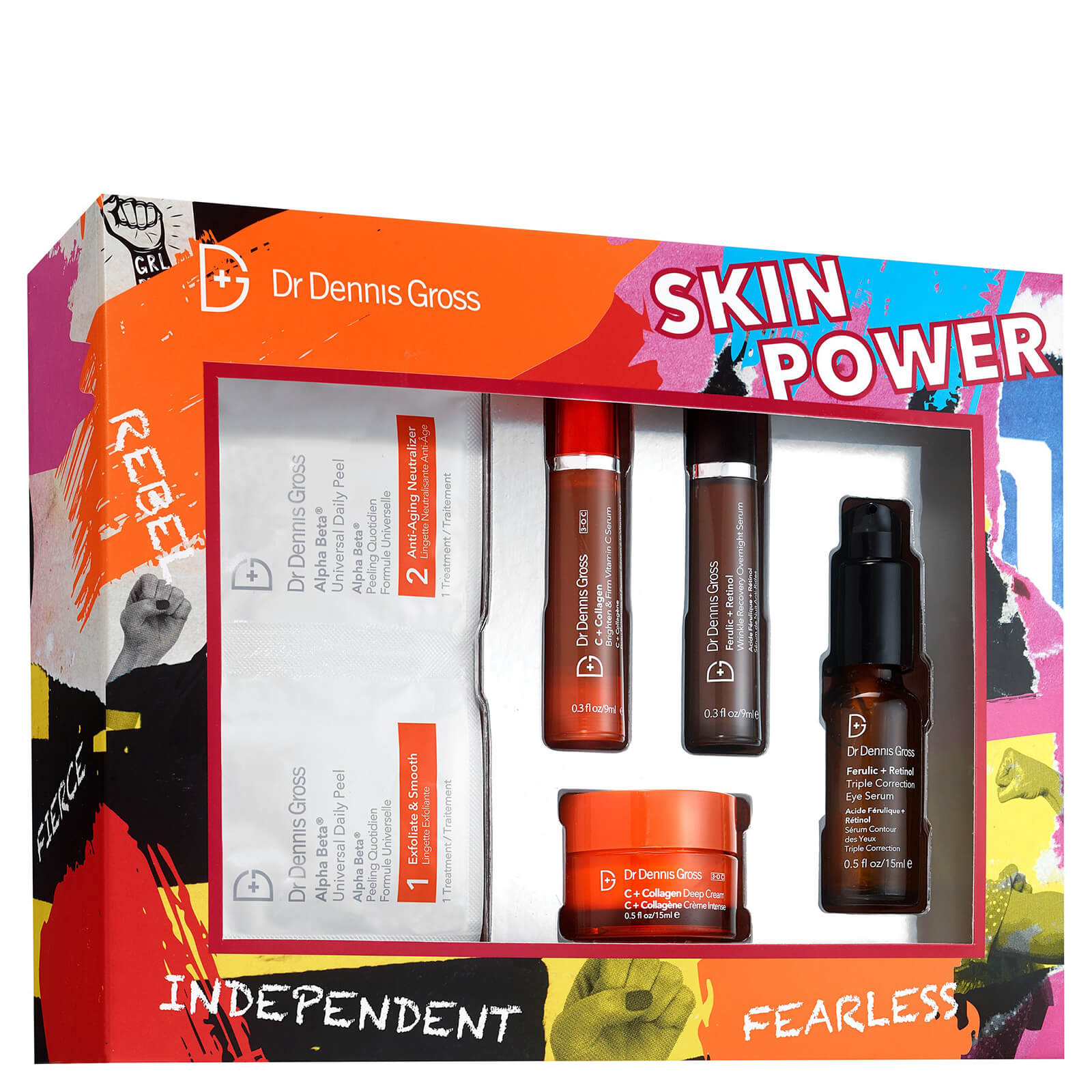 Dr Dennis Gross Skincare Skin Power Worth 149 Hq Hair