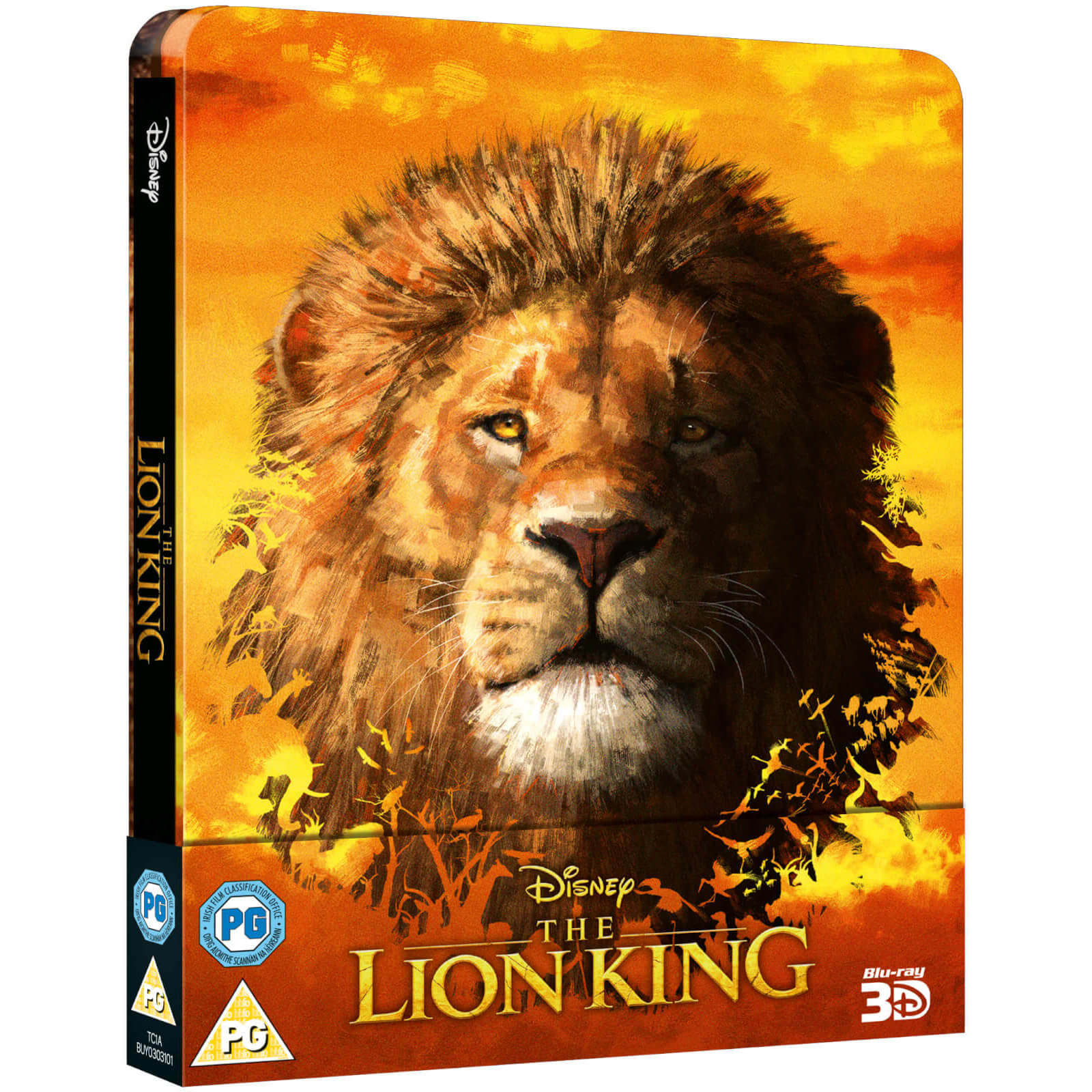 The Lion King Live Action Zavvi Uk Exclusive 3d Steelbook