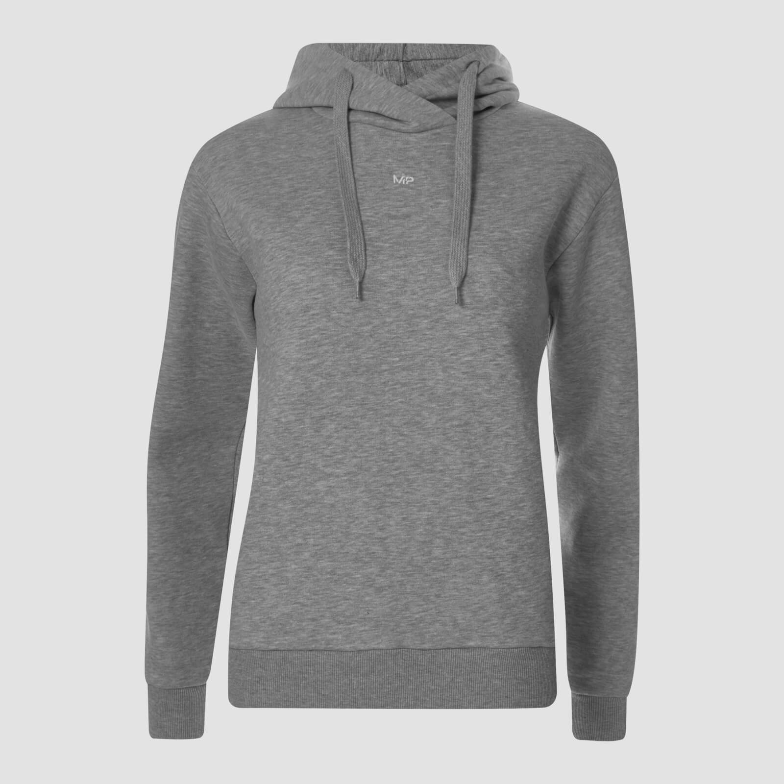 grey marl hoodie womens